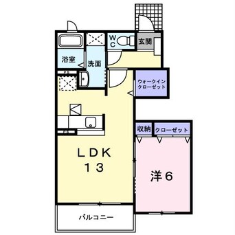 間取図 ソルヴェールA