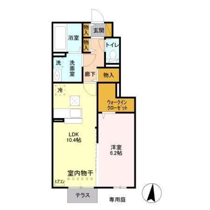 間取図 フェリオヴィアーレ