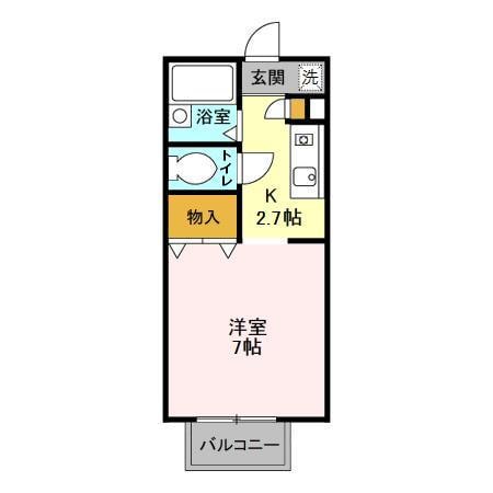 間取り図 パセオおゆみ野