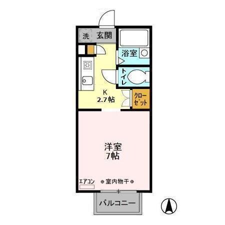 間取り図 パセオおゆみ野