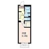 ディアナA 1Kの間取り
