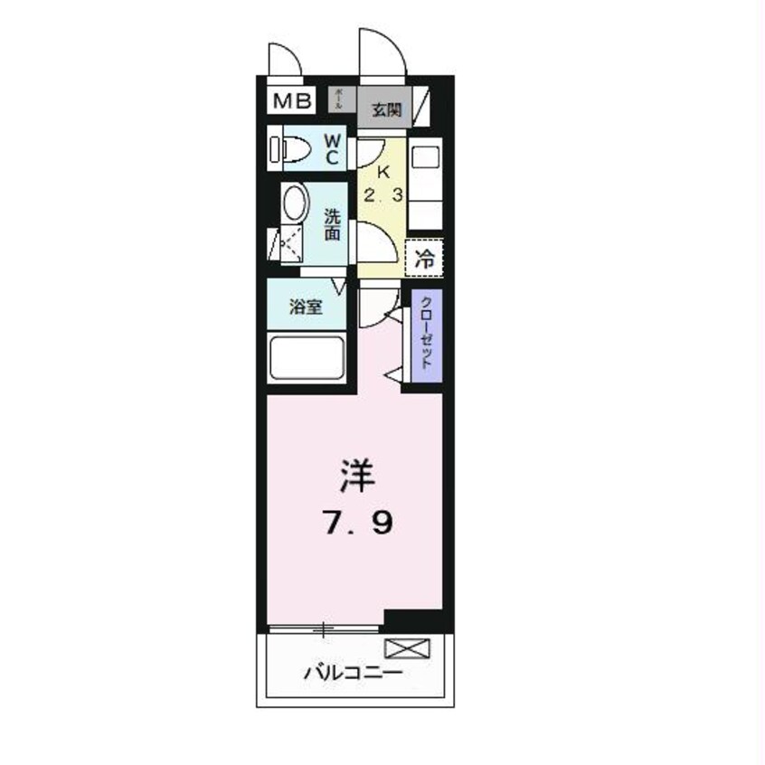 間取図 フェリーチェ五井