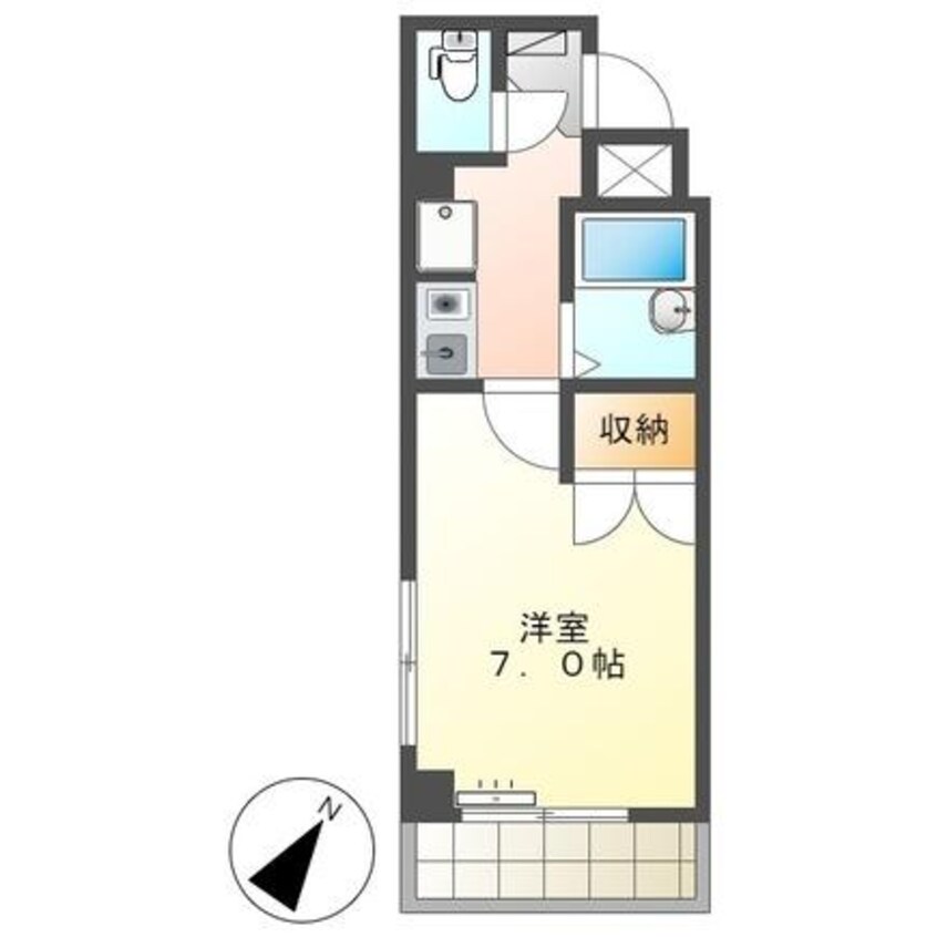 間取図 コンフォース喜