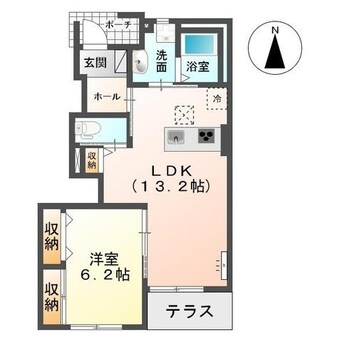 間取図 フリュレーヴ