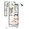 クレオール 1LDKの間取り