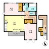 シャリテレーヴB 2LDKの間取り