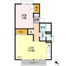 ファーストヴューラ五番館 1LDKの間取り
