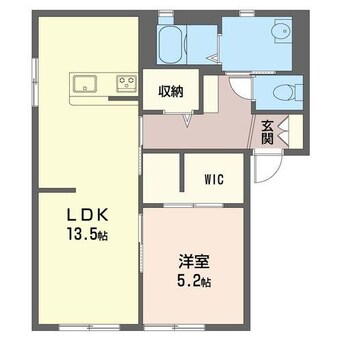 間取図 内房線/姉ケ崎駅 バス13分白塚下車:停歩4分 1階 築23年