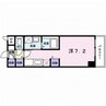 パークサイド砂山 1Rの間取り