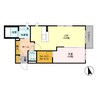 ヴィラージュおゆみ野 1LDKの間取り
