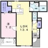ピオニエール 1LDKの間取り