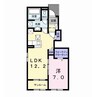ソフィア(姉崎) 1LDKの間取り