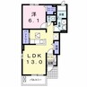 内房線/姉ケ崎駅 徒歩20分 1階 築7年 1LDKの間取り