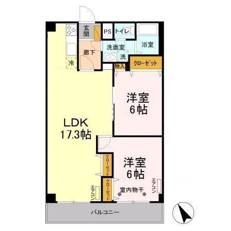 間取り図 山善ビル