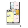 タムナスコート 2LDKの間取り