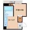 内房線/五井駅 徒歩2分 6階 築37年 1Kの間取り