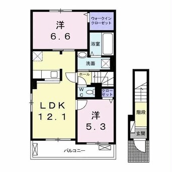 間取図 ラルージュ