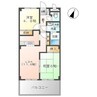 アネックスウィン 2LDKの間取り