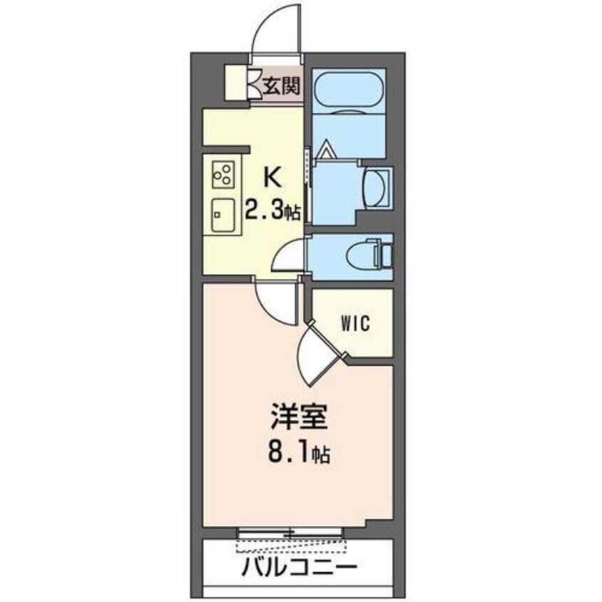間取図 内房線/五井駅 徒歩7分 1階 築5年