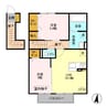 アンリッシュ 2LDKの間取り