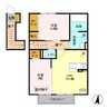 アンリッシュ 2LDKの間取り