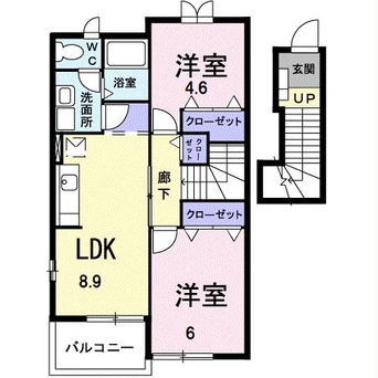 間取図 インペリアルB