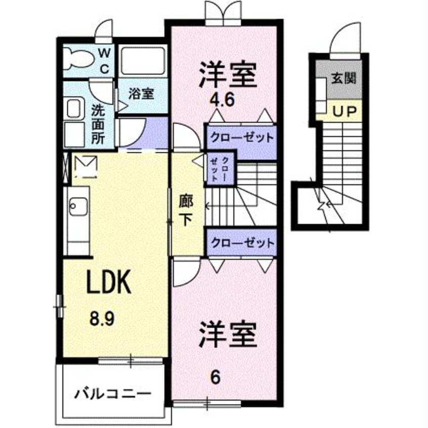 間取図 インペリアルB
