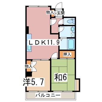 間取図 ARECX姉崎