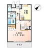 内房線/五井駅 徒歩17分 2階 築13年 1LDKの間取り