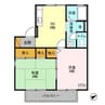 サンアベニューⅠ 2DKの間取り