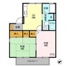 サンアベニューⅠ 2DKの間取り