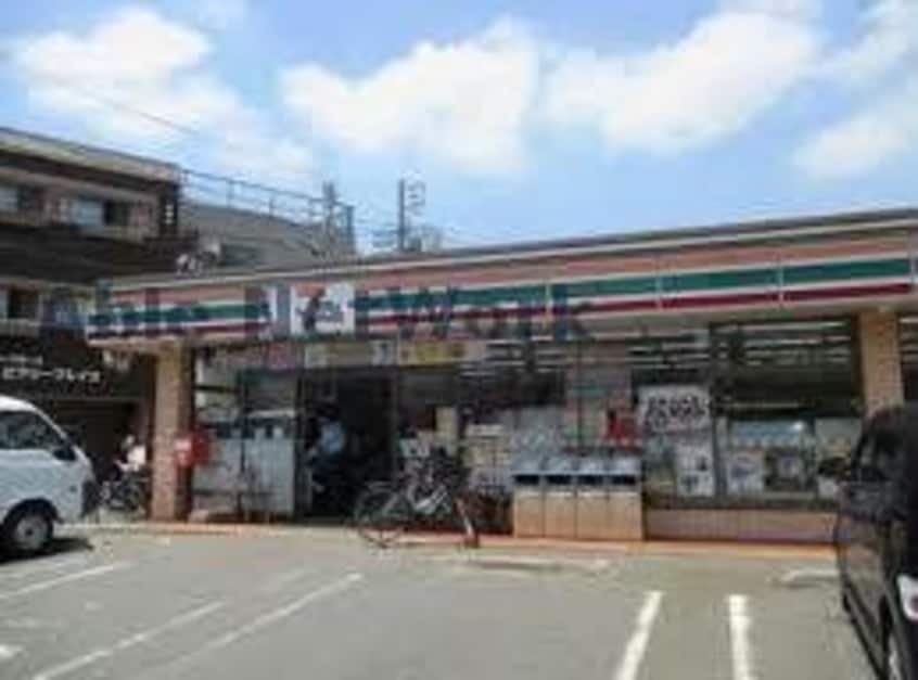 セブンイレブン千葉白旗店(コンビニ)まで410m リバーストーン６