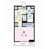 ココアムール 1Kの間取り