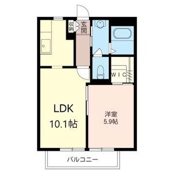 間取図 プロムナード参番館
