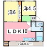 内房線/姉ケ崎駅 バス:12分:停歩2分 3階 築50年 2LDKの間取り