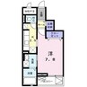 クレメント千葉寺 1Kの間取り