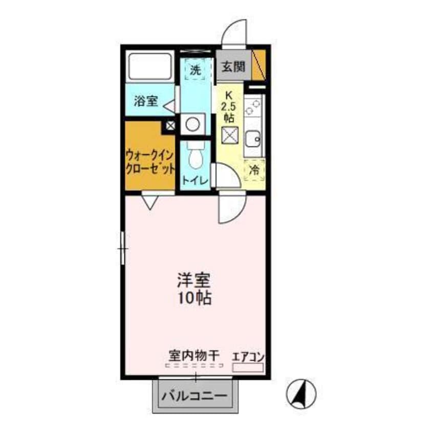 間取図 センプレヴェルデ