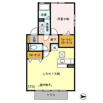 間取図 カンパーニュC