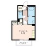 カエーデ 1Rの間取り