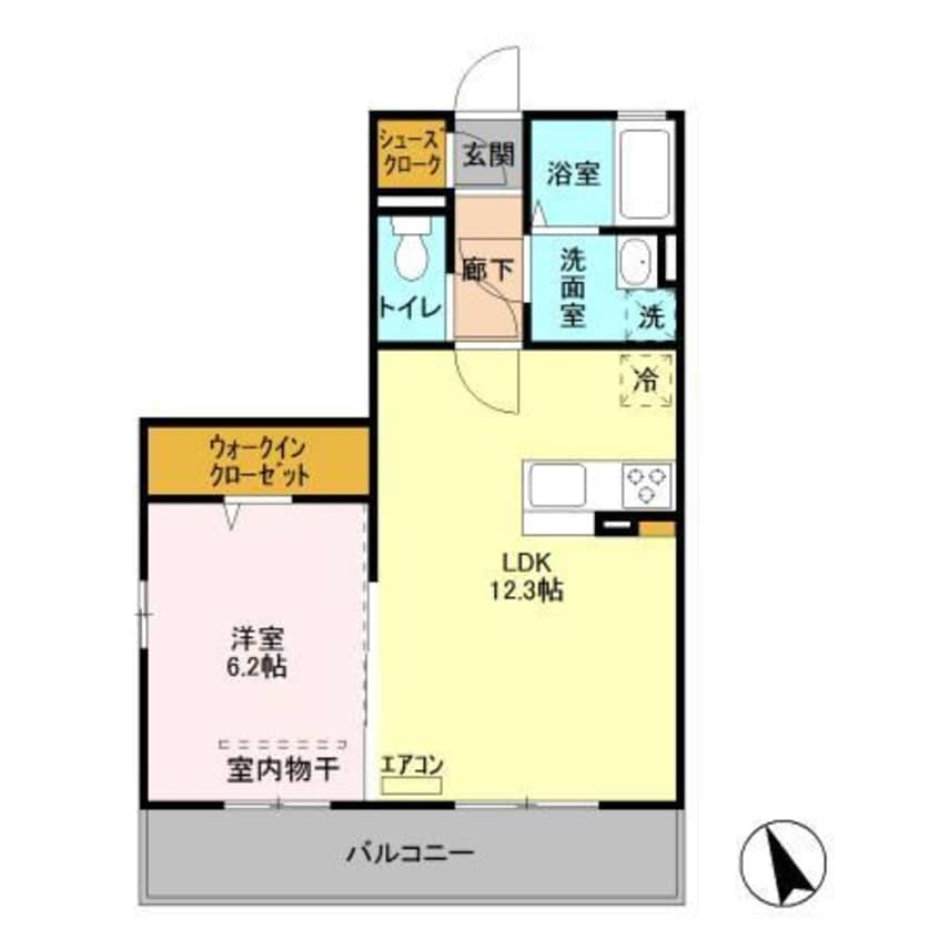 間取図 フリージアヒルズ