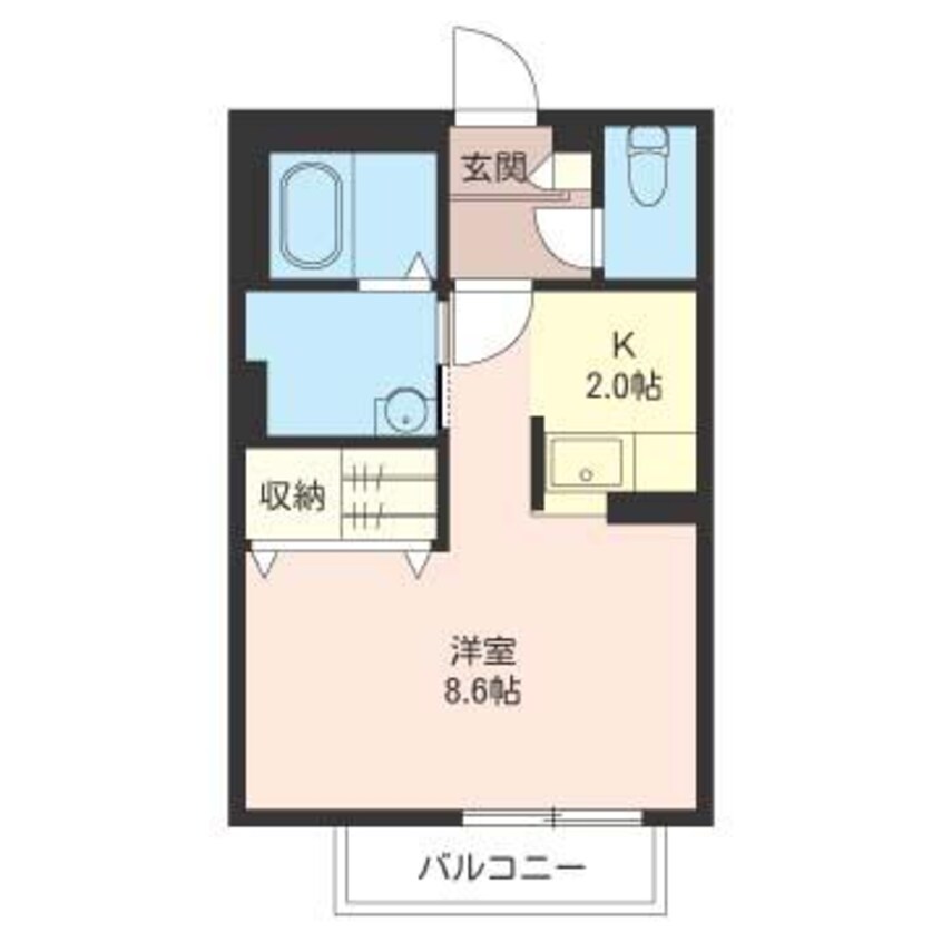 間取図 サンモールＨＡＮＡ