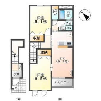 間取図 プランドール（五井）