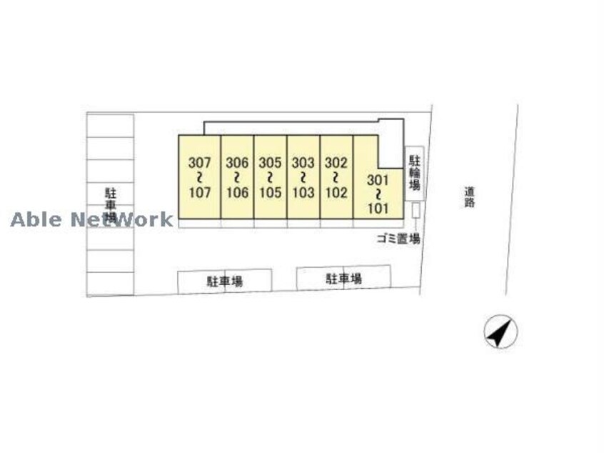 平面図 内房線/五井駅 徒歩8分 3階 築10年