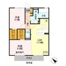 ウィルステージ 2LDKの間取り