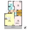 フォルモント 2LDKの間取り