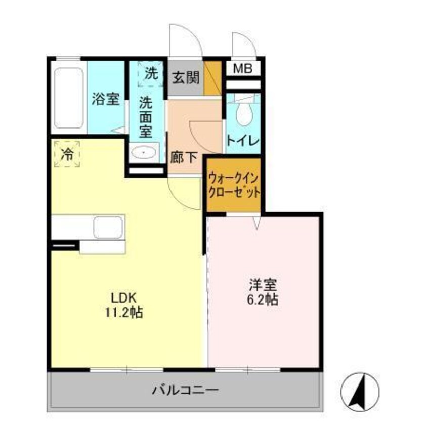 間取図 サンベルテⅥ