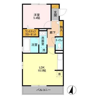 間取図 サンベルテⅥ