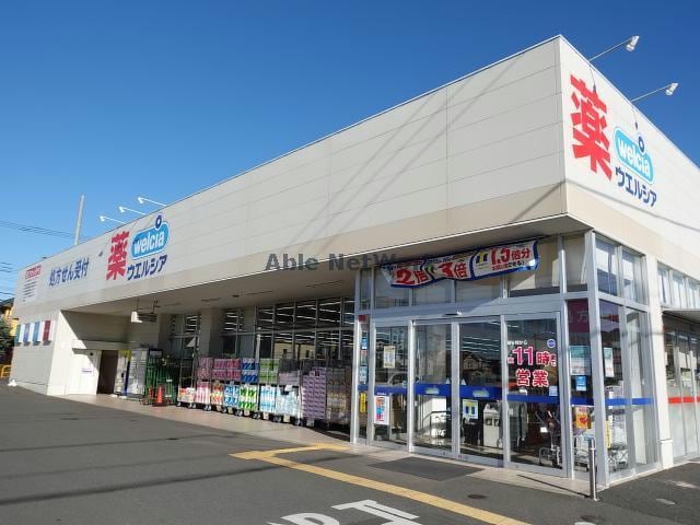 ウエルシア市原姉崎店(ドラッグストア)まで317m スターテラス