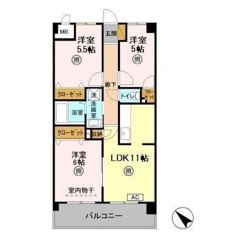 間取図 レジデンスJOKO