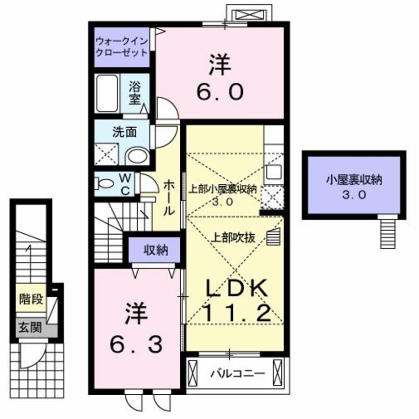 間取図 グレイスメゾンＤ